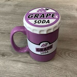 Disney Pixar Up grape soda mug with lid